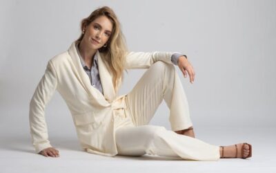 pantalon serge blanco
