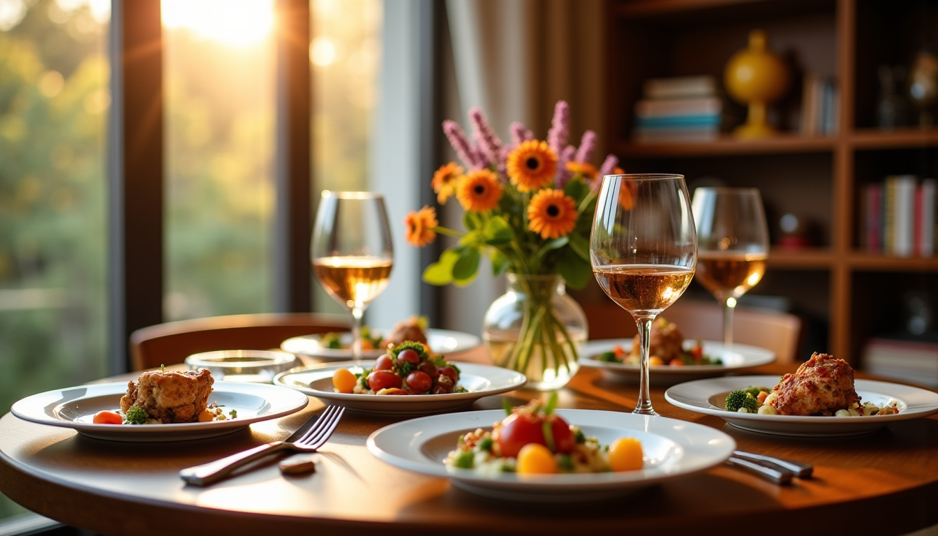 Secrets révélés sur l'art de marier plats et vins