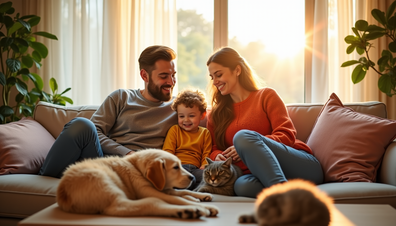 Comment cohabiter harmonieusement avec ses animaux chez soi ?