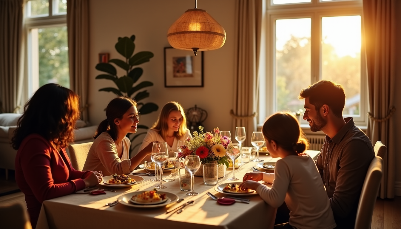 Le secret d'une maison accueillante et d'une cuisine raffinée