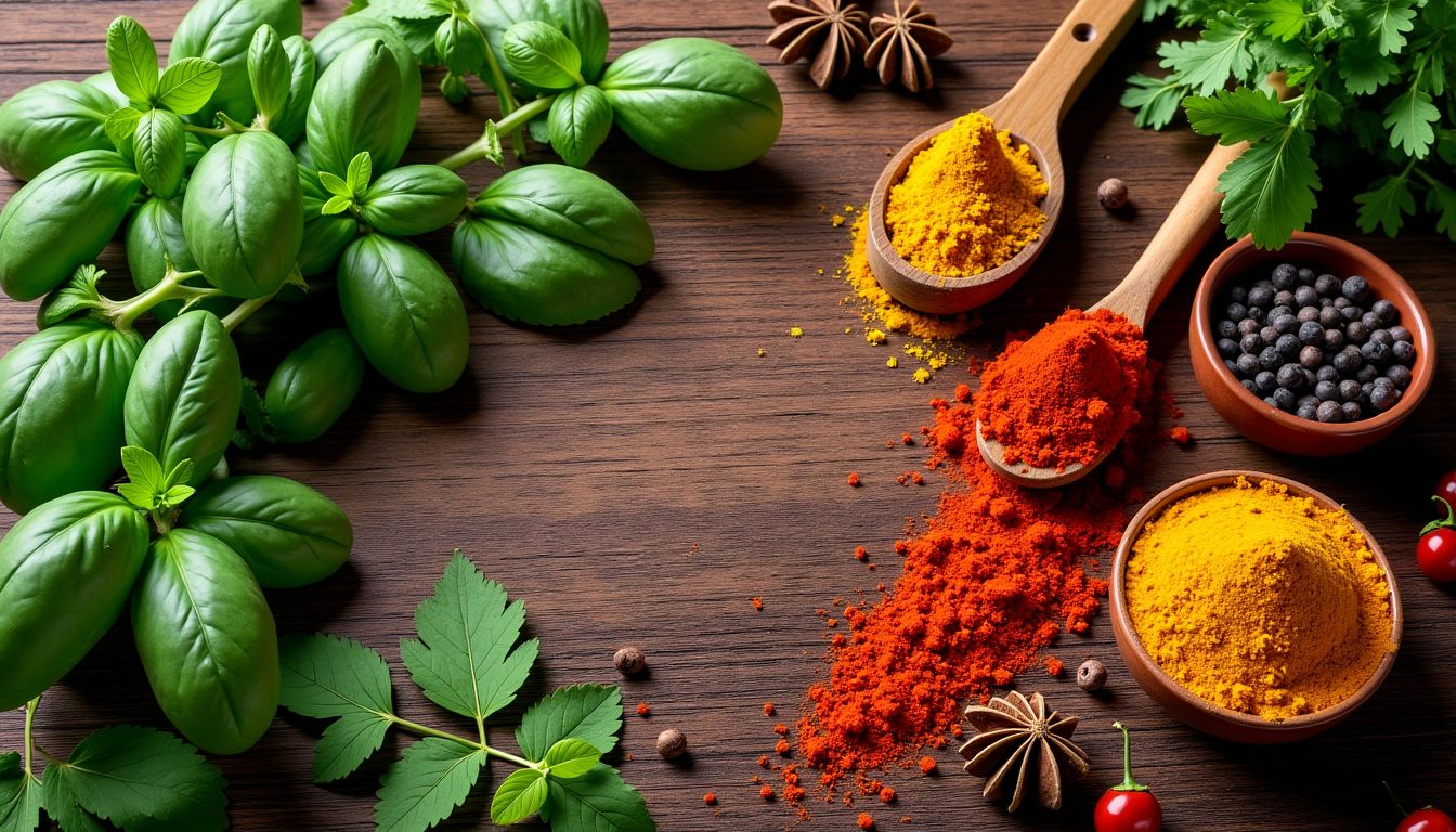Sublimez vos plats avec des herbes fraîches et épices exotiques